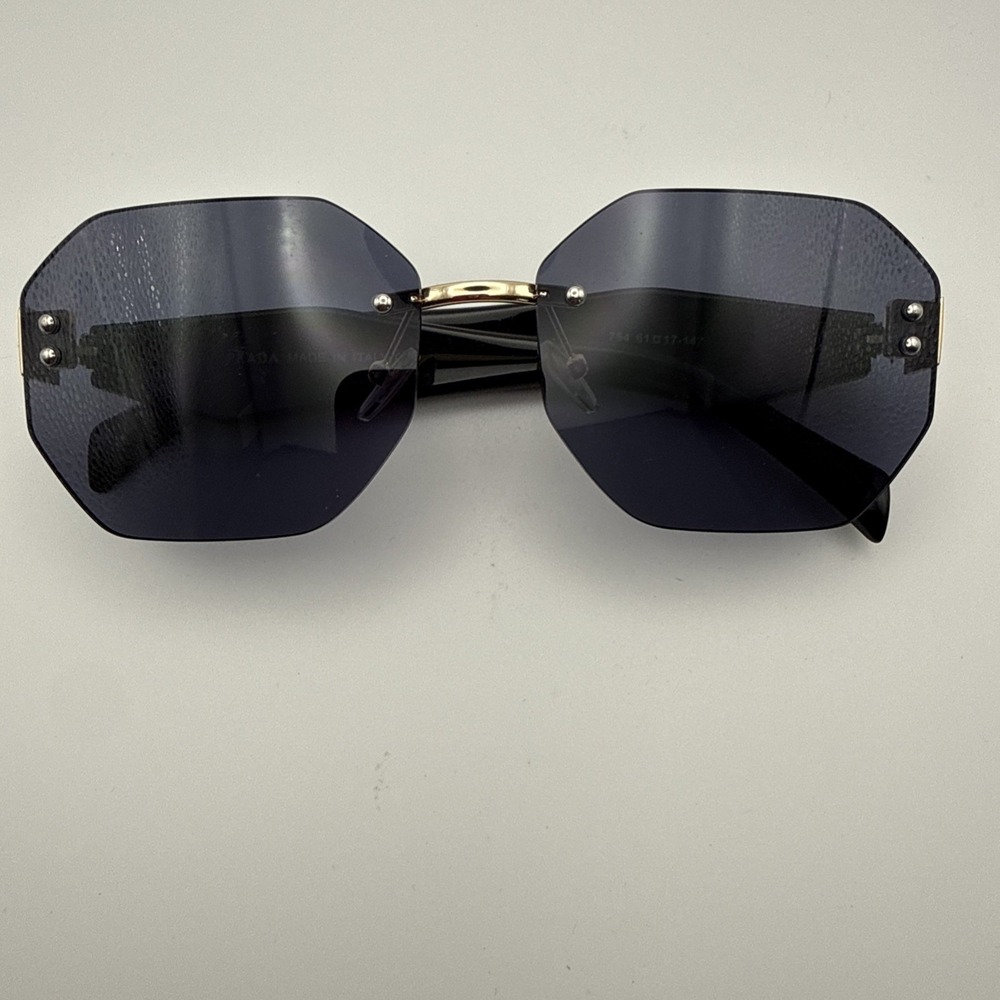 Oversize Black Jackie O Hollywood Style Baroque LargeFrame Sunglasses Retro 1990